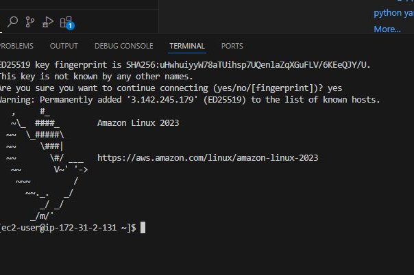 ec2 13 successfully connected to instance