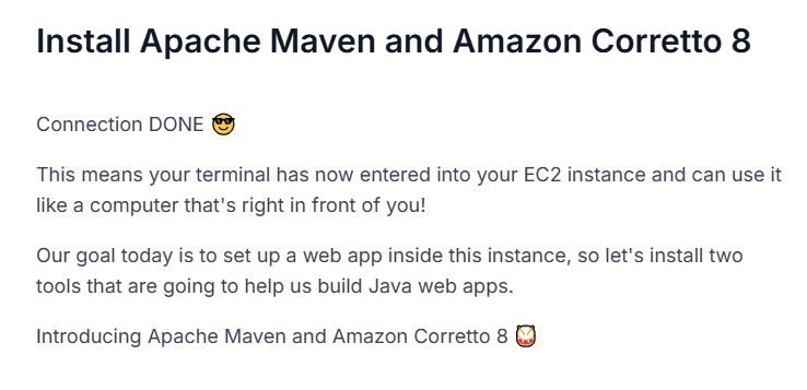 ec2 14 apache maven and amazoan correto 8 helps us build java app