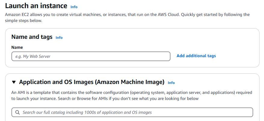 ec2 4 launch and instance